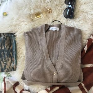 Calvin Klein Sweater, fitted and long